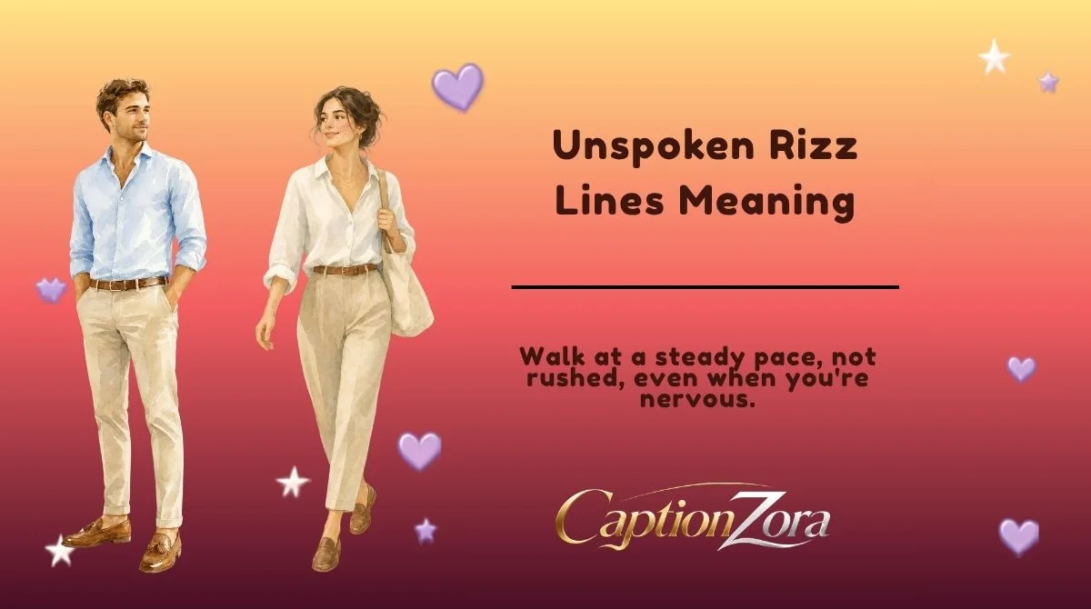 Unspoken Rizz Lines Meaning