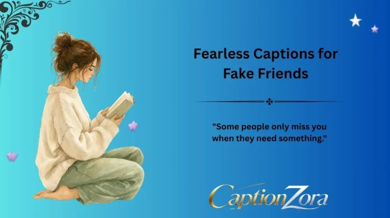 Fearless Captions for Fake Friends