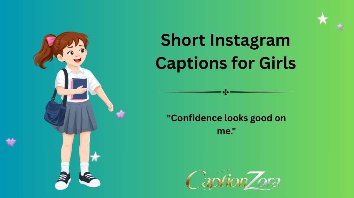 Short Instagram Captions for Girls